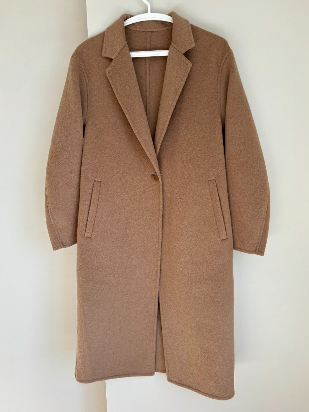 UNIQLO DOUBLE FACE LONG COAT SIZE S